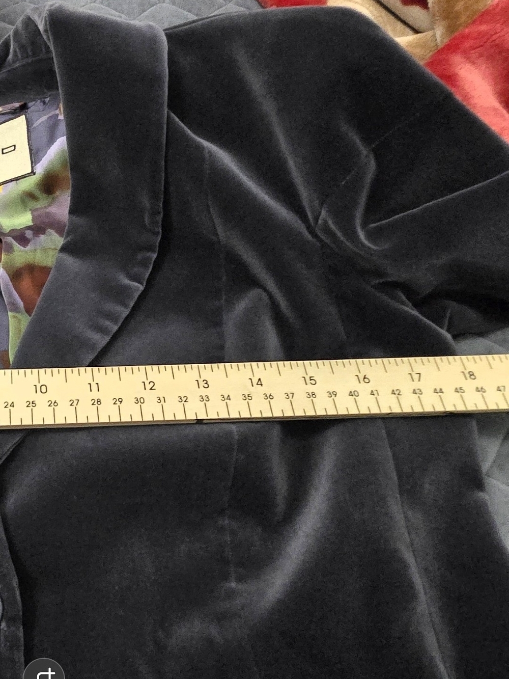 ETRO Milano Black Velvet Silk Lined Women's Blazer IT 48 US 12 - Picture 8 of 15